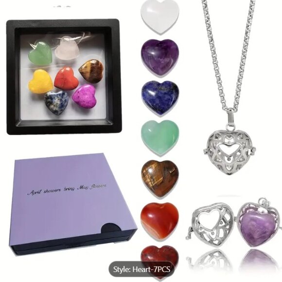 ✨NEW✨ Heart Shaped Cage Locket Necklace - Varioius - Picture 3 of 7